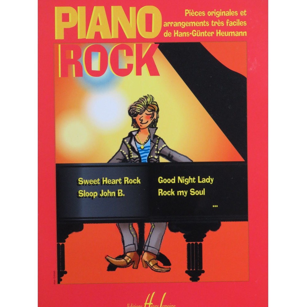 HEUMANN Hans-Günter Piano Rock Pièces Piano 2000