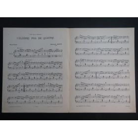 JOUVE Edouard Célèbre Pas de Quatre Piano