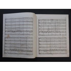 GRÉTRY André Quatuor de Lucile Chant Piano ca1810