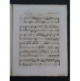 HAYDN Joseph Quatuor op 33 No 2 Piano 4 mains ca1855