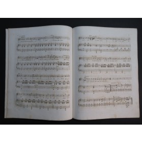 MICHAËLI Jean Marguerite au Jardin Chant et Piano ca1840