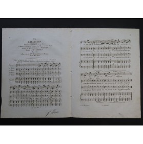 HEROLD Ferdinand L'Illusion No 1 Chant Piano ca1820