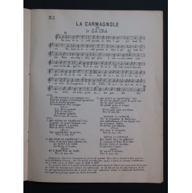 Chants Révolutionnaires Français Recueil No 1 10 Pièces Chant