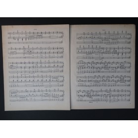 BOREL-CLERC Ch. 1804 Marche Française Chant Piano 1903