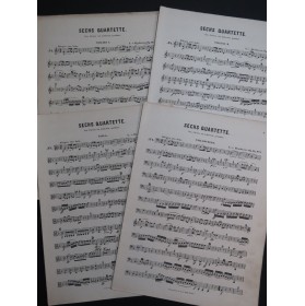 BEETHOVEN Quatuor op 18 No 1 Violons Alto Violoncelle