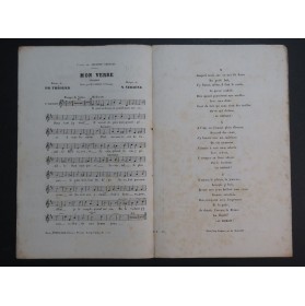 Mon Verre N. Seraene Chant XIXe siècle
