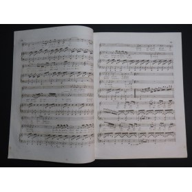 ROSSINI G. Zelmira No 9 Duetto Chant Piano ca1825