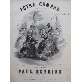 HENRION Paul Petra Camara Piano XIXe siècle