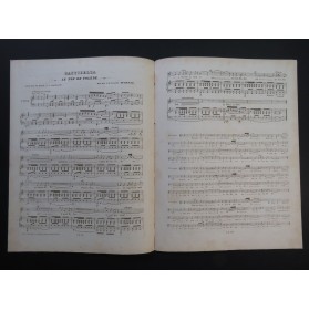 MONPOU Hippolyte Le Fou de Tolède Gastibelza Chant Piano 1840