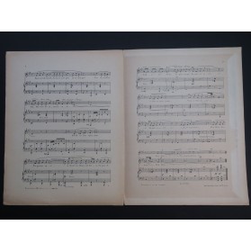 MASSENET Jules Nuit d'Espagne Chant Piano 1922