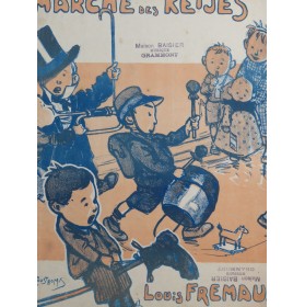 FREMAUX Louis Marche des Ketjes Piano 1909