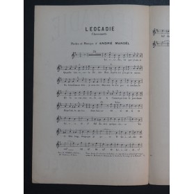 Léocadie Chansonnette André Manoël Chant