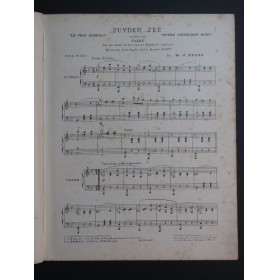 PAANS W. J. Zuyder Zee Piano 1906