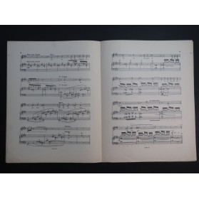 JOSÉ ANTONIO DE S. S. Berceuse Chant Piano ca1920