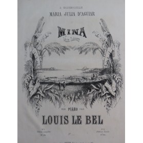 LE BEL Louis Mina Piano XIXe siècle