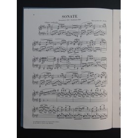 SCHUBERT Franz Sonate op 120 D 664 Piano 1989