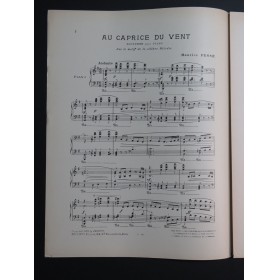 PESSE Maurice Au Caprice du Vent Piano 1919