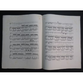 SCHUBERT Franz Barcarolle Chant Piano ca1835