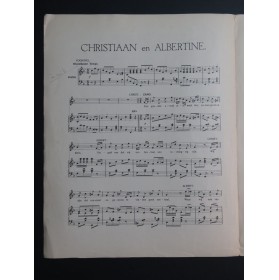 ALBERTI Christiaan en Albertine Chant Piano