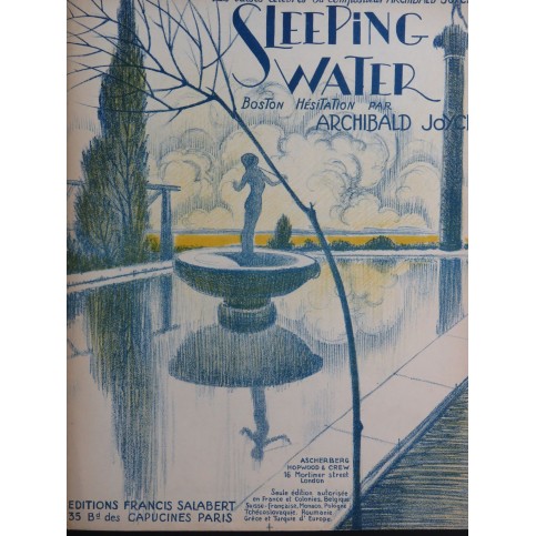JOYCE Archibald Sleeping Water Piano 1920