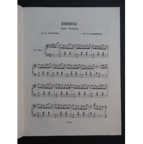BOULLARD Victor Hermine Piano ca1860