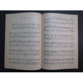 BORODINE Alexandre Petite Suite suivie d'un Scherzo 8 Pièces Piano