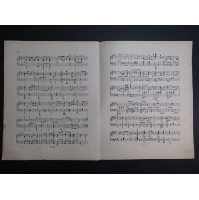 VAN GAEL Henri Marche Française Piano 1902