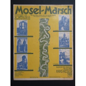 RÖSLER I. C. Mosel-Marsch Piano 1931