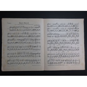 RÖSLER I. C. Mosel-Marsch Piano 1931