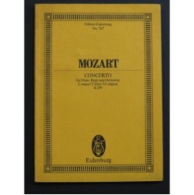 MOZART W. A. Concerto K 299 Flûte Harpe Orchestre