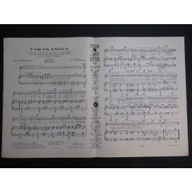 ROUBAUD André Tarakanova Chant Piano 1930