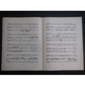 MORPAIN J. Annie Chant Piano 1902