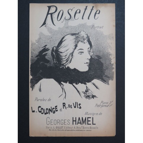 Rosette Georges Hamel Chant