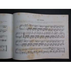 MIKEL J. Quadrille Anglais Danse Piano ca1855