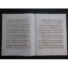 SCHUBERT Franz Valses Allemandes et 2 Ecossaises op 33 Piano ca1835