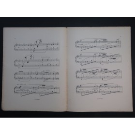 MORET Ernest Chanson sans Paroles No 2 Piano 1902