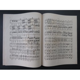BEYER Ferdinand Divertissement Militaire No 2 op 69 Piano 4 mains XIXe