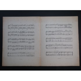 DUBOIS Théodore Les Petites Visites Piano 1901