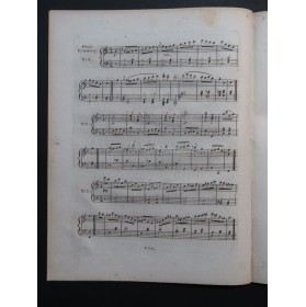 MOSCHELES Ignace Douze Ecossaises Piano ca1820