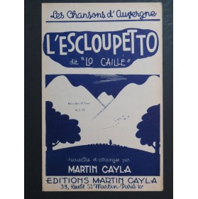 L'Escloupetto Lo Caillé Martin Cayla Accordéon