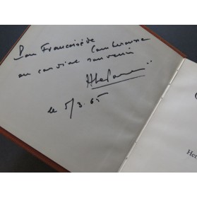 LE PORRIER Herbert Célébration du Violon Dédicace 1965