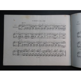 HESS J. Ch. La Fête des Oiseaux à Quimperlé Piano ca1855