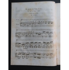 TULOU Jean-Louis Air de la Gazza Ladra de Rossini op 32 Piano Flûte ca1825