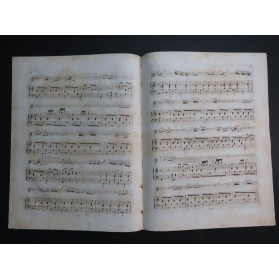 TULOU Jean-Louis Air de la Gazza Ladra de Rossini op 32 Piano Flûte ca1825