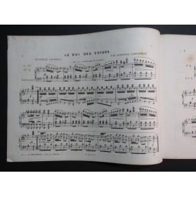 LONGUEVILLE Alphonse Le Roi des Enfers Piano 1853