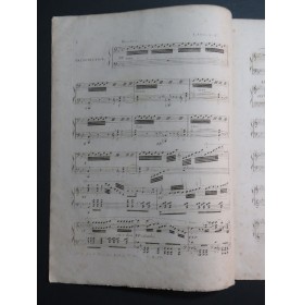 ADAM Adolphe Variations Dernière Pensée Weber op 43 Piano ca1830