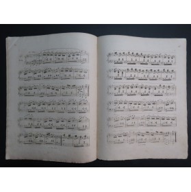 ADAM Adolphe Variations Dernière Pensée Weber op 43 Piano ca1830