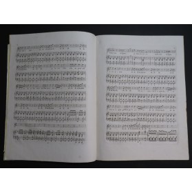 AUBER D. F. E. Concert à la Cour No 4 Chant Piano ca1825