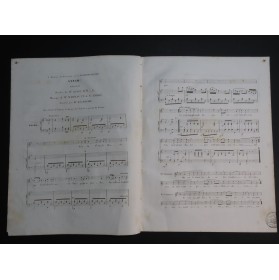 BARRAULT DE SAINT ANDRÉ Annah! Chant Piano ca1830