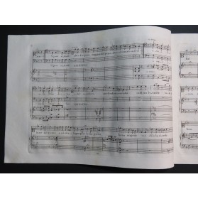 BELLINI Vincenzo I Montecchi e Capuleti Coro Chant Piano ca1830